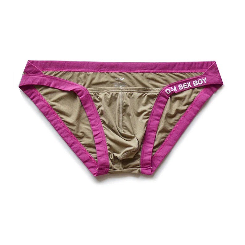 brown man DM Men’s “Sex Boy” Strapped Brief - pridevoyageshop.com - gay men’s thongs, boxers, briefs and jockstraps