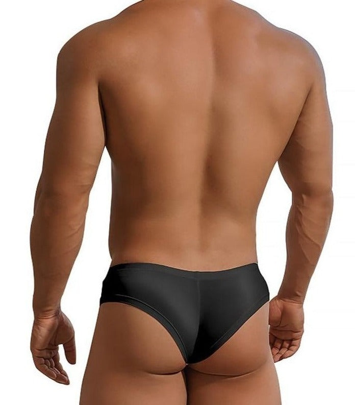 a hot gay man in black Men's Bubble out Briefs - pridevoyageshop.com - gay men’s underwear and activewear