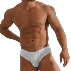 a hot gay man in white Men's Bubble out Briefs - pridevoyageshop.com - gay men’s underwear and activewear
