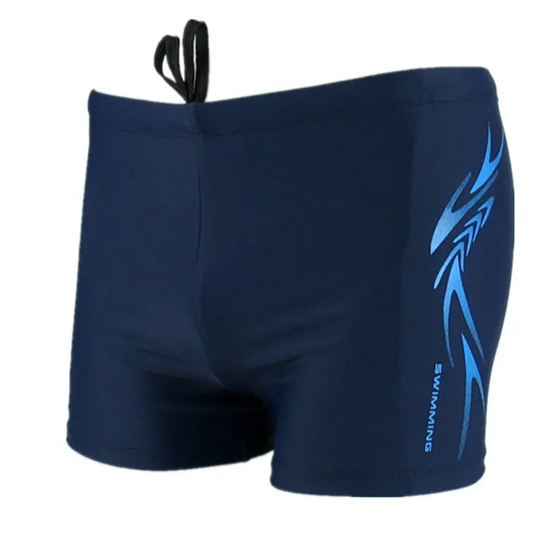 dark blue Men’s Darkroom Alpha Low Rise Swim Trunks - pridevoyageshop.com - gay men’s sexy swim briefs, trunks, board shorts, and bikinis