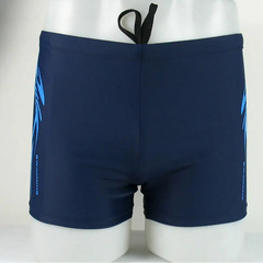 dark blue Men’s Darkroom Alpha Low Rise Swim Trunks - pridevoyageshop.com - gay men’s sexy swim briefs, trunks, board shorts, and bikinis