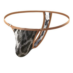dark gray Men’s Venom Lust Thong - pridevoyageshop.com - gay men’s thongs, boxers, briefs and jockstraps