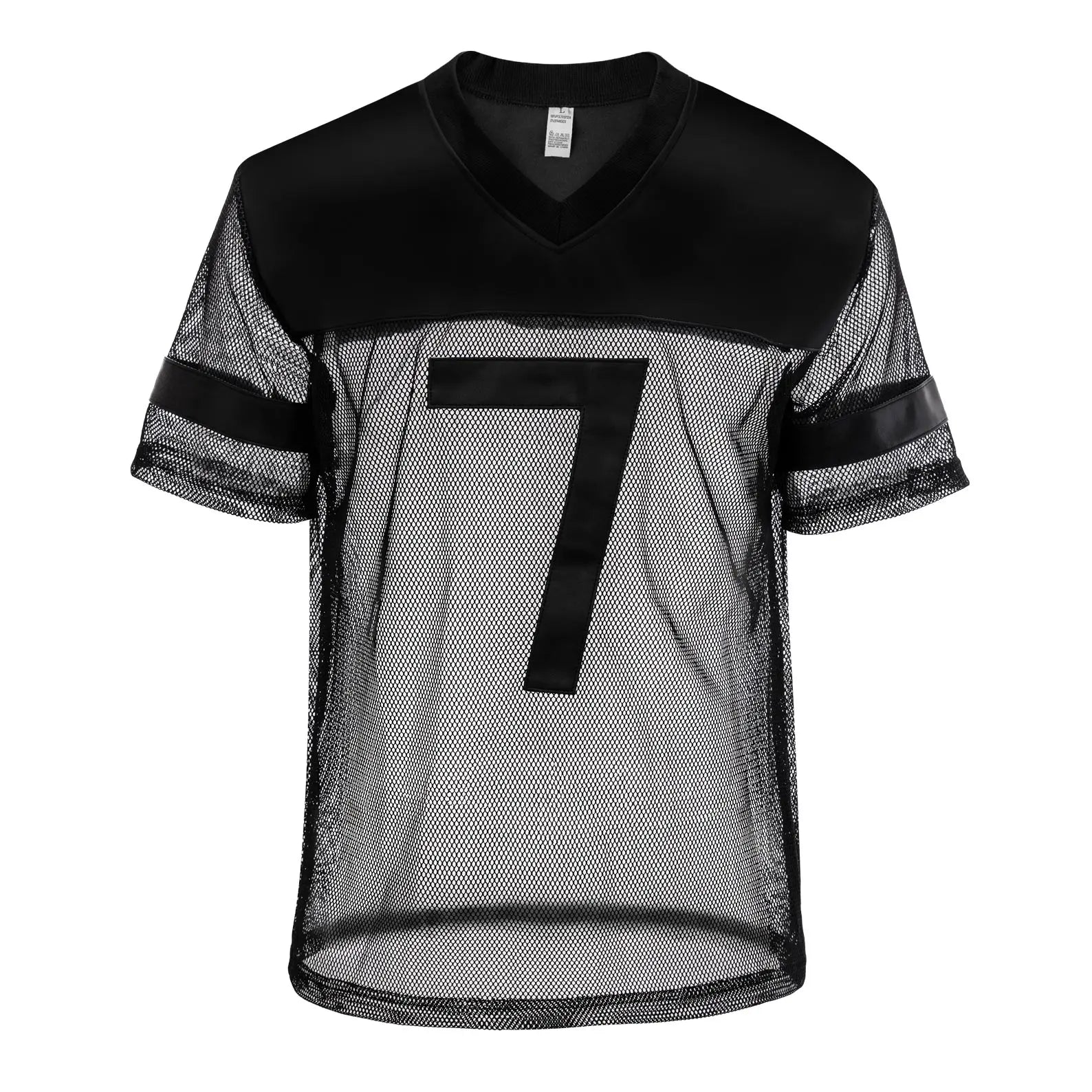 details of 7 Men’s The QB Mesh Jersey – pridevoyageshop.com – gay men’s harness, lingerie and fetish wear