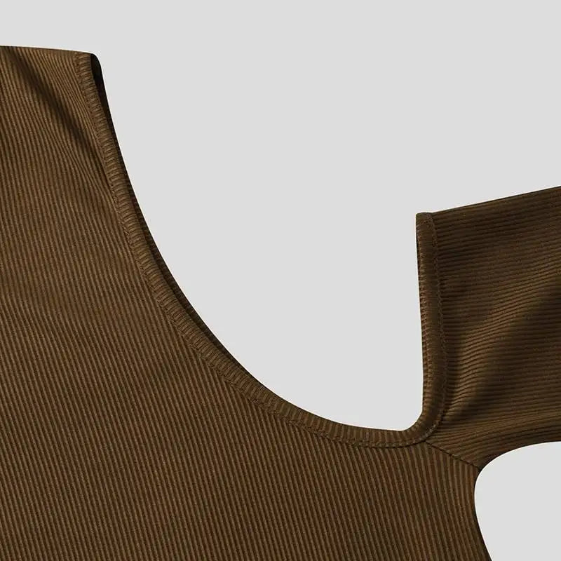 details of Archive Crush Shoulderless Rib Top - pridevoyageshop.com - gay men’s harness, lingerie and fetish wear