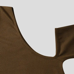 details of Archive Crush Shoulderless Rib Top - pridevoyageshop.com - gay men’s harness, lingerie and fetish wear