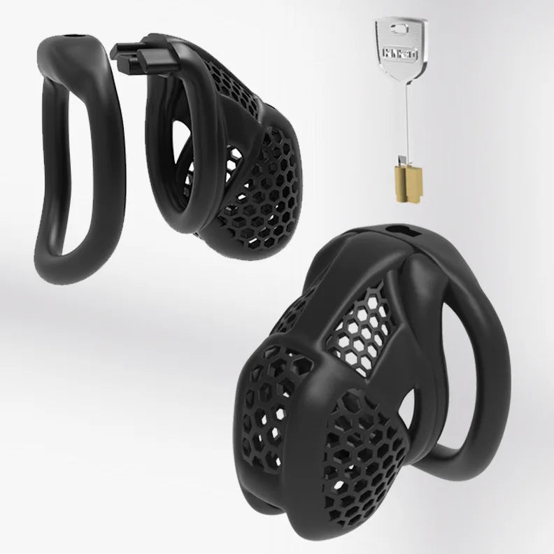 details of Begging Hive Chastity Cage from Pridevoyageshop