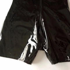 details of Black and Red The Control Wet Look Catsuit - pridevoyageshop.com - gay men's lingerie, bodywear, fetish wear
