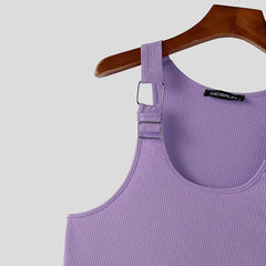 details of Boystown Buckle Baby Ribbed Tank - pridevoyageshop.com - gay men's fashion, clubwear, party outfit