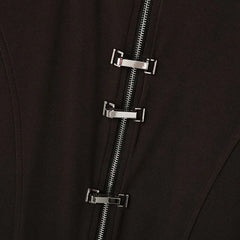 details of Castro Catwalk Zip Tee - pridevoyageshop.com - gay men's fashion, clubwear, party outfit