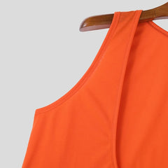 details of Chest Day Drop Vest – pridevoyageshopcom – gay mens clubwear mesh tanks crop tops fashion tops partywear activewear