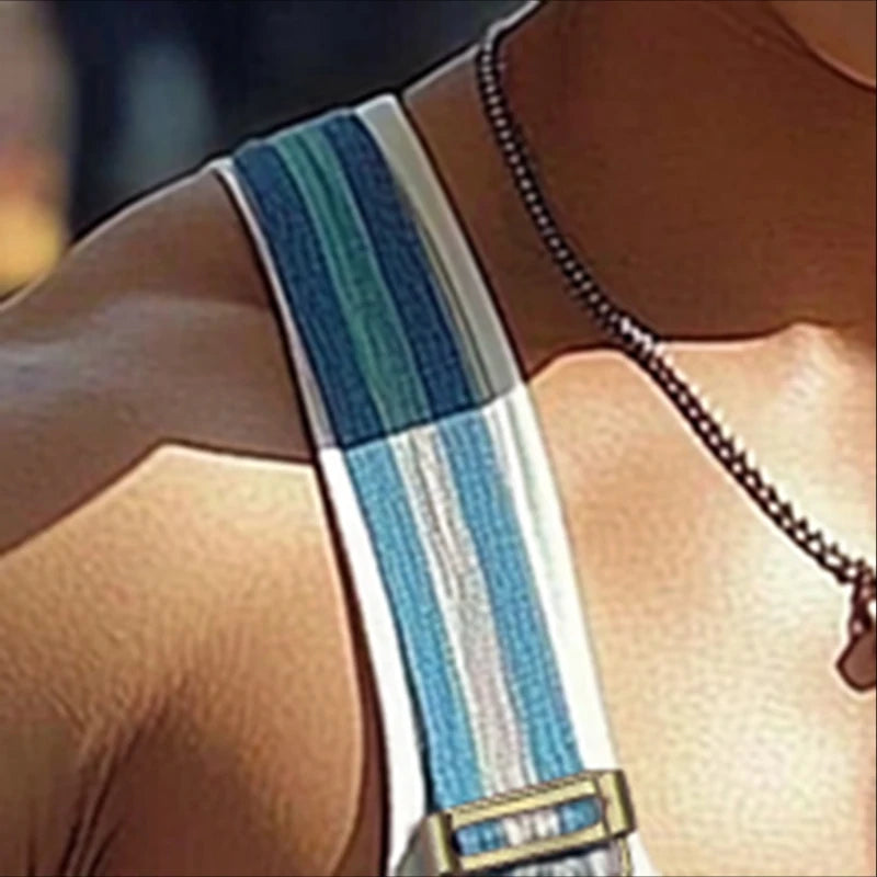 details of Come Through Suspender Tank - pridevoyageshop.com - gay men's fashion, clubwear, party outfit