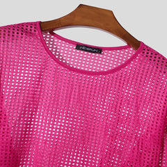 details of Hook Fishnet Long Sleeve Top - pridevoyageshop.com - gay men's fashion, clubwear, party outfit