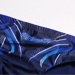 details of Men's Deep Blue Speed Navy Swim Briefs - pridevoyageshop.com - gay men’s sexy swim briefs, trunks, board shorts, and bikinis