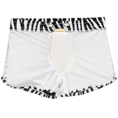 details of Men’s Werk the Wild Ibiza Stripe Swim Trunks with pad – pridevoyageshop.com – gay men’s sexy swim briefs, trunks, board shorts, and bikinis