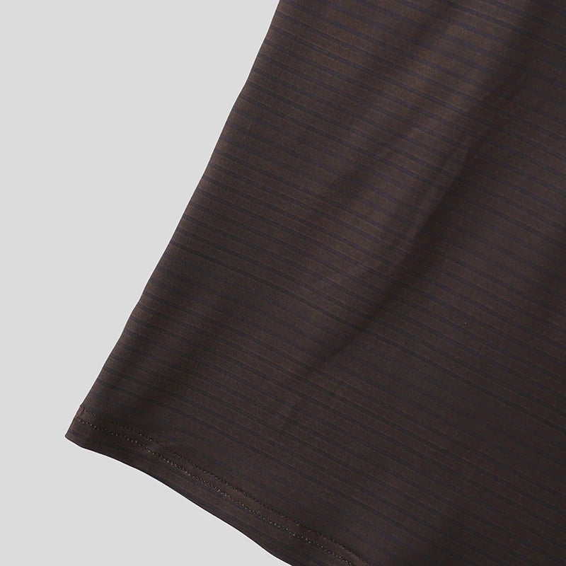 details of Pecs Pass Striped Chain-Strap Halter - pridevoyageshop.com - gay men's fashion, clubwear, party outfit