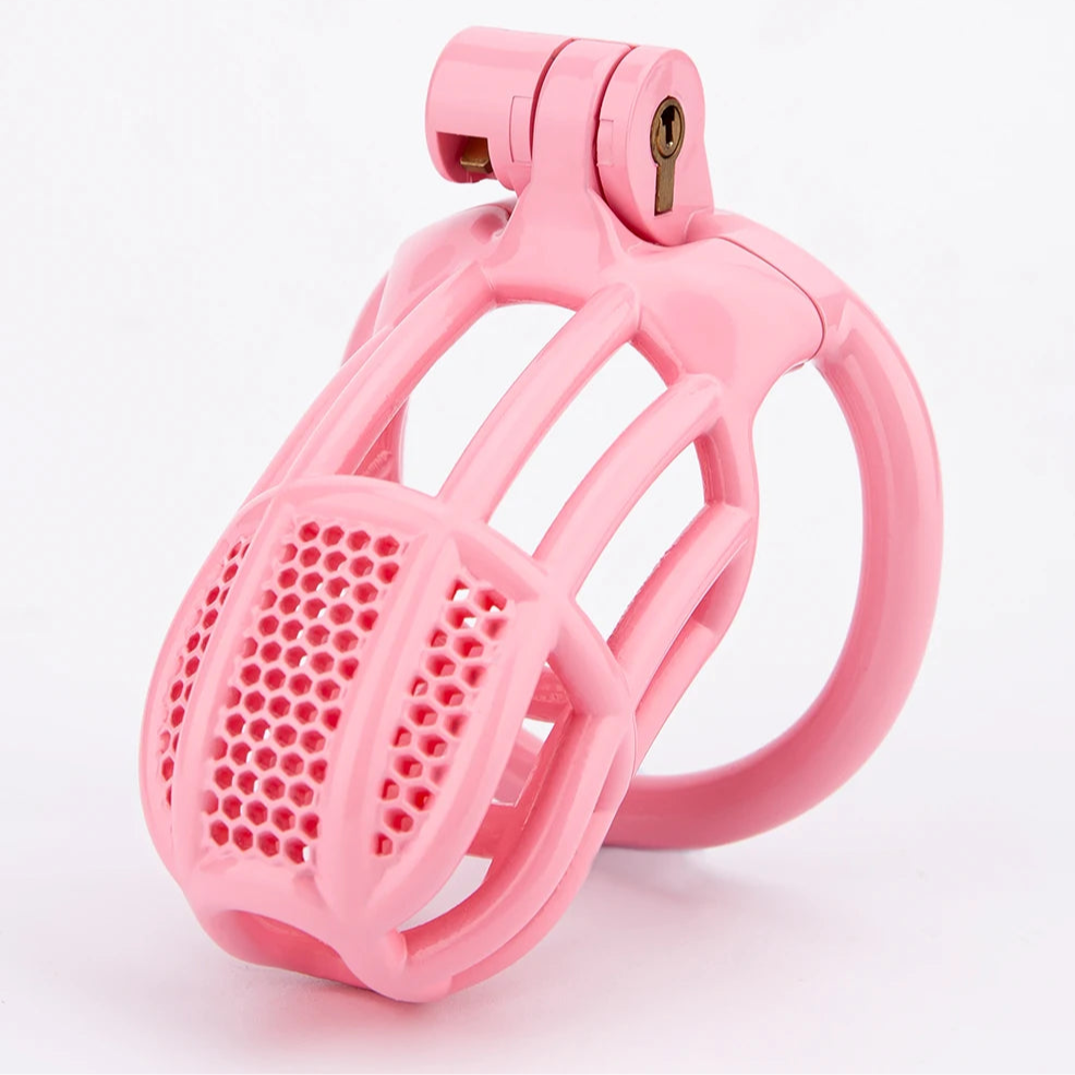 details of Pink BeggingBoi Chastity Cage from Pridevoyageshop3