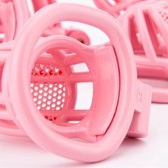 details of Pink BeggingBoi Chastity Cage from Pridevoyageshop