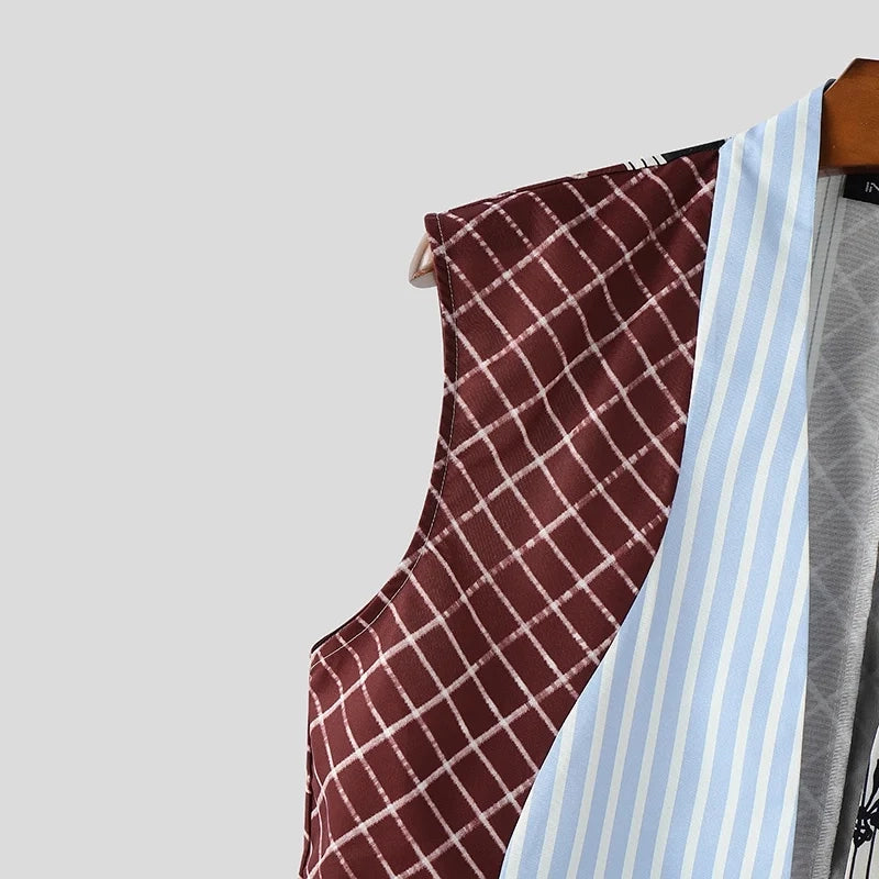 details of Suit Up & Strip Crop Top - pridevoyageshop.com - gay men's fashion, clubwear, party outfit