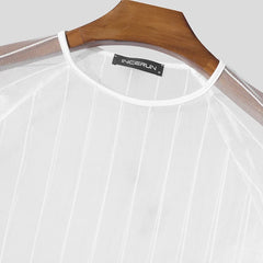 details of Veiny Shaft Mesh Long Sleeve - pridevoyageshop.com - gay men’s harness, lingerie and fetish wear