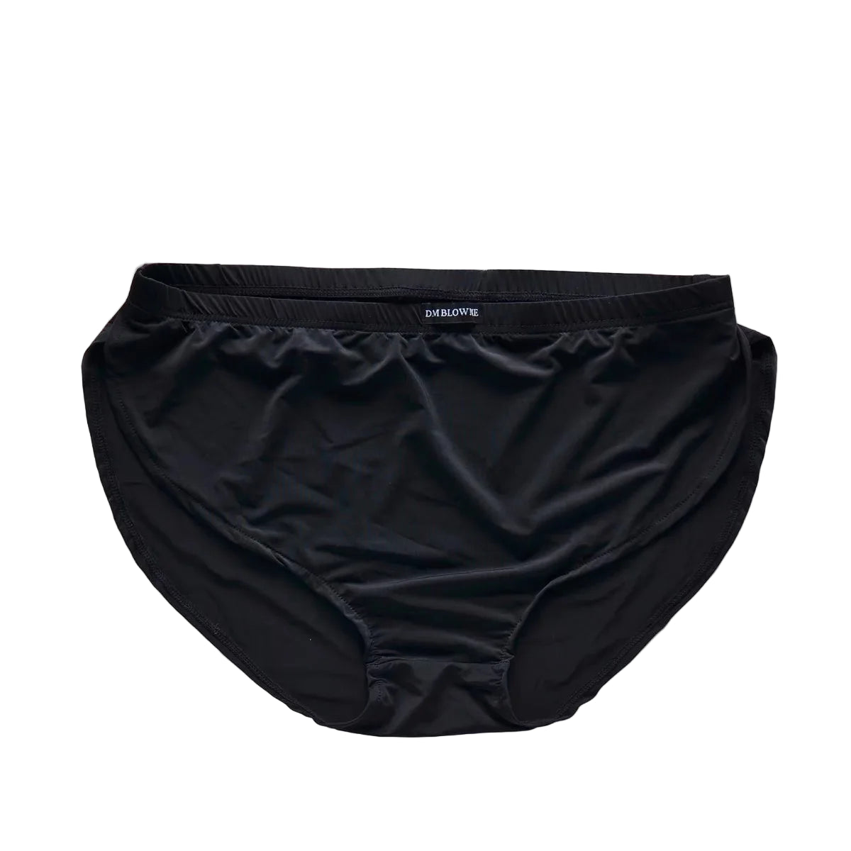 details of black D.M Men’s Drama Snack Brief – pridevoyageshop.com – gay men’s sexy swim briefs, trunks, board shorts, and bikinis