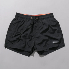 details of black Desmiit Men’s Circuit Signal Swim Short – pridevoyageshop.com – gay men’s sexy swim briefs, trunks, board shorts, and bikinis