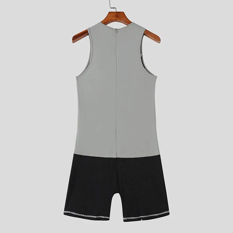 details of black Men’s Apex Contour Bodysuit – pridevoyageshop.com – gay men’s harness, lingerie and fetish wear