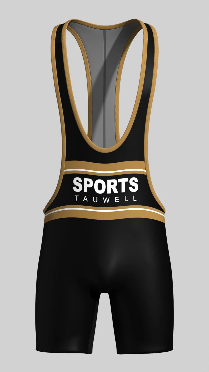 details of black Men’s Championship Chest-Band Singlet – pridevoyageshop.com – gay men’s harness, lingerie and fetish wear