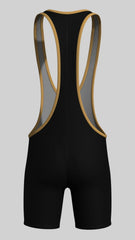 details of black Men’s Championship Chest-Band Singlet – pridevoyageshop.com – gay men’s harness, lingerie and fetish wear