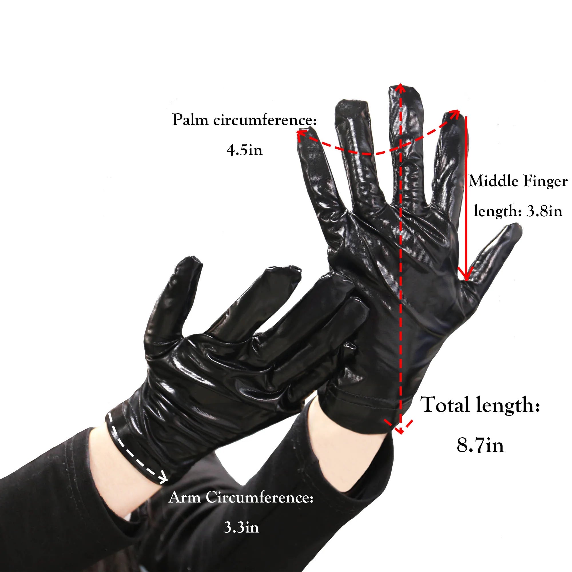 details of black Men’s On Duty PU Leather Playsuit – pridevoyageshop.com – gay men’s harness, lingerie and fetish wear