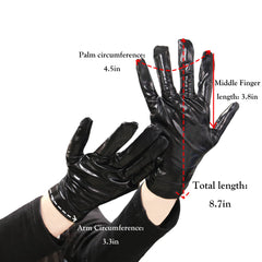 details of black Men’s On Duty PU Leather Playsuit – pridevoyageshop.com – gay men’s harness, lingerie and fetish wear