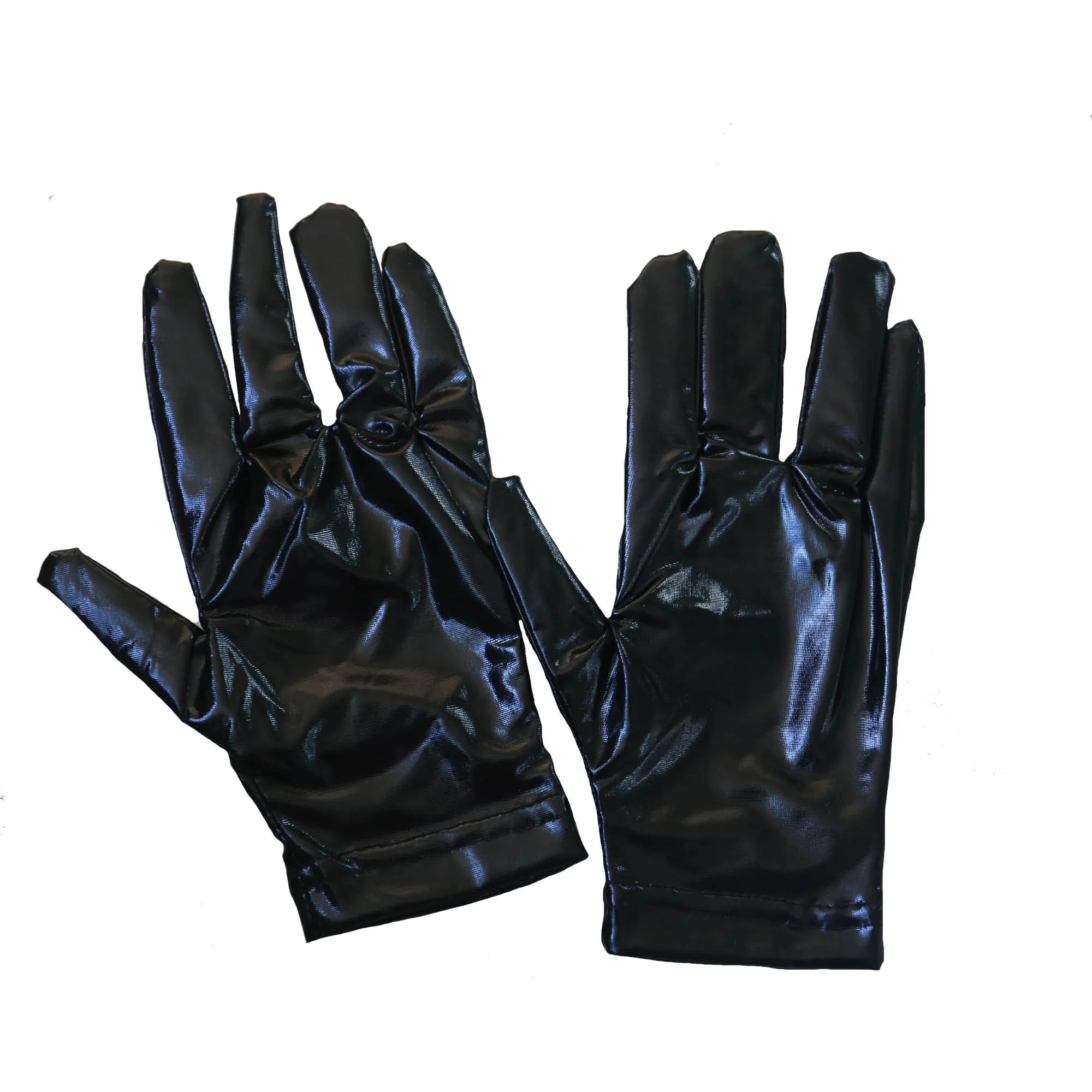 details of black Men’s On Duty PU Leather Playsuit – pridevoyageshop.com – gay men’s harness, lingerie and fetish wear