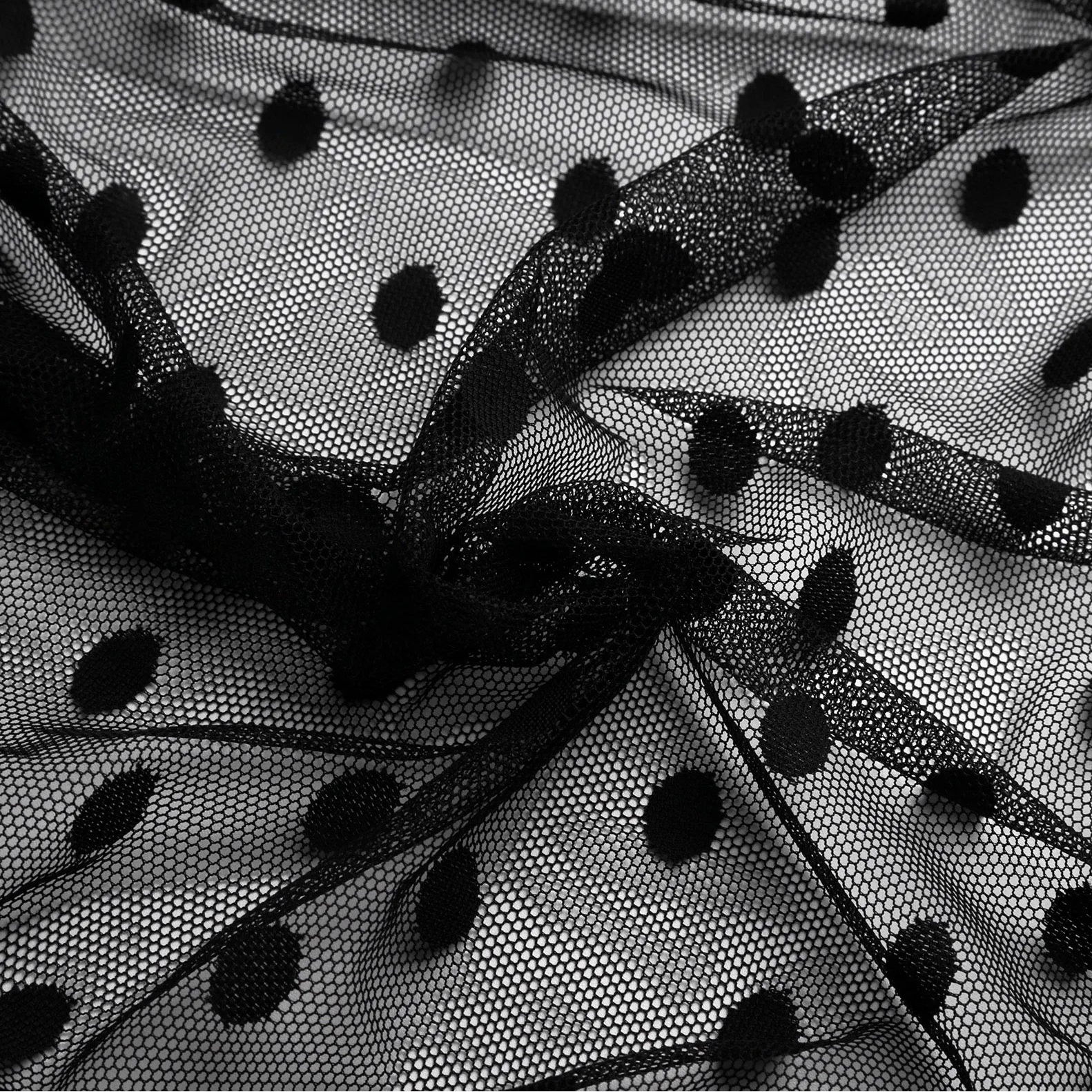 details of black Men’s Private Show Sheer Robe Set – pridevoyageshop.com – gay men’s sexy swim briefs, trunks, board shorts, and bikinis
