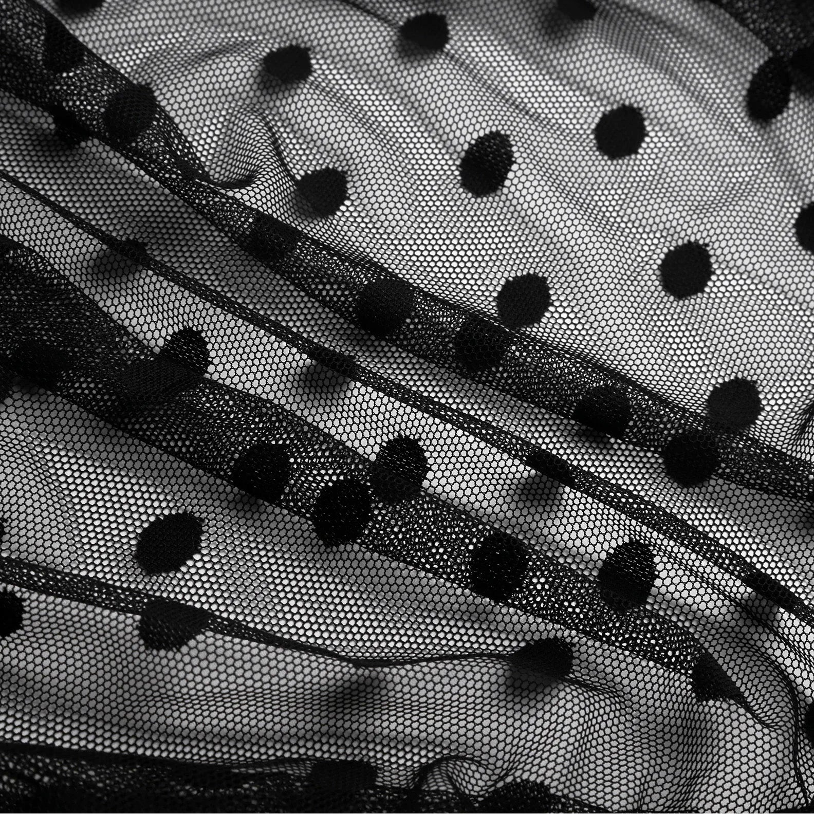 details of black Men’s Private Show Sheer Robe Set – pridevoyageshop.com – gay men’s sexy swim briefs, trunks, board shorts, and bikinis