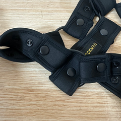 details of brainbow Men’s Riot Rainbow Pride Harness – pridevoyageshop.com – gay men’s sexy swim briefs, trunks, board shorts, and bikinis