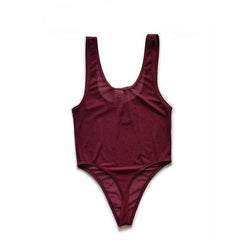  details of burgundy Contender 1/0 Mesh Bodysuit – pridevoyageshop.com – gay men’s harness, lingerie and fetish wear