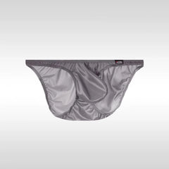 details of dark gray brief Men’s Outlaw Open-Back Chaps Boxer Briefs – pridevoyageshop.com – gay men’s sexy swim briefs, trunks, board shorts, and bikinis