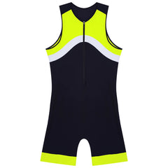 details of fluorescent green Men’s Undertow Wave-Zip Bodysuit – pridevoyageshop.com – gay men’s harness, lingerie and fetish wear