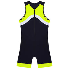 details of fluorescent green Men’s Undertow Wave-Zip Bodysuit – pridevoyageshop.com – gay men’s harness, lingerie and fetish wear
