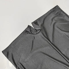 details of gray Aerobicide Zip-Access Bodysuit – pridevoyageshop.com – gay men’s harness, lingerie and fetish wear