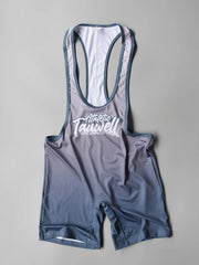 details of gray Men’s Fever Dream Ombré Singlet – pridevoyageshop.com – gay men’s harness, lingerie and fetish wear
