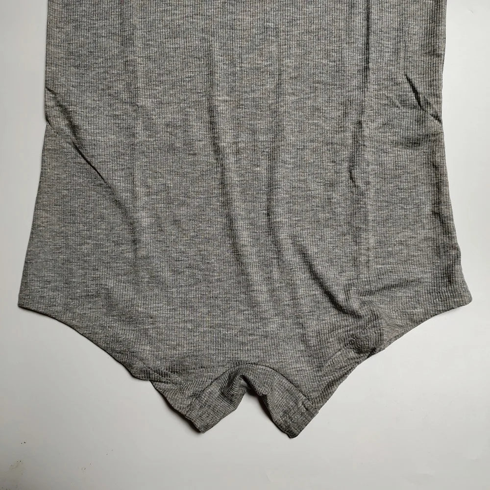 details of gray Men’s Takedown Wrestling Singlet – pridevoyageshop.com – gay men’s harness, lingerie and fetish wear