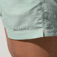 details of light blue Desmiit Men’s Circuit Signal Swim Short – pridevoyageshop.com – gay men’s sexy swim briefs, trunks, board shorts, and bikinis