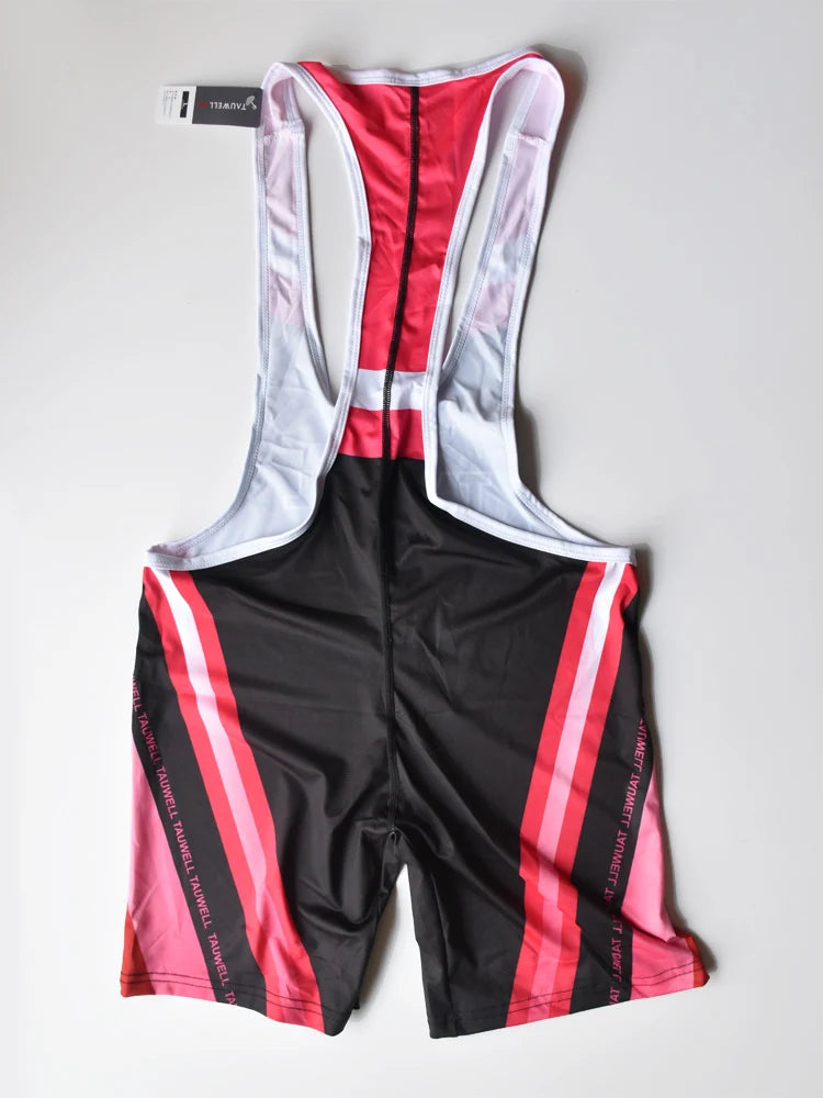 details of pink Men’s Trophy Boy Racing Stripe Singlet – pridevoyageshop.com – gay men’s harness, lingerie and fetish wear
