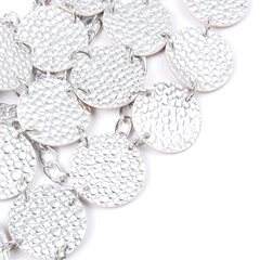 details of silvery Men’s Discotheque Armor Chain Harness – pridevoyageshop.com – gay men’s harness, lingerie and fetish wear