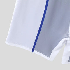details of white Ground Zero Geo-Panel Singlet – pridevoyageshop.com – gay men’s harness, lingerie and fetish wear