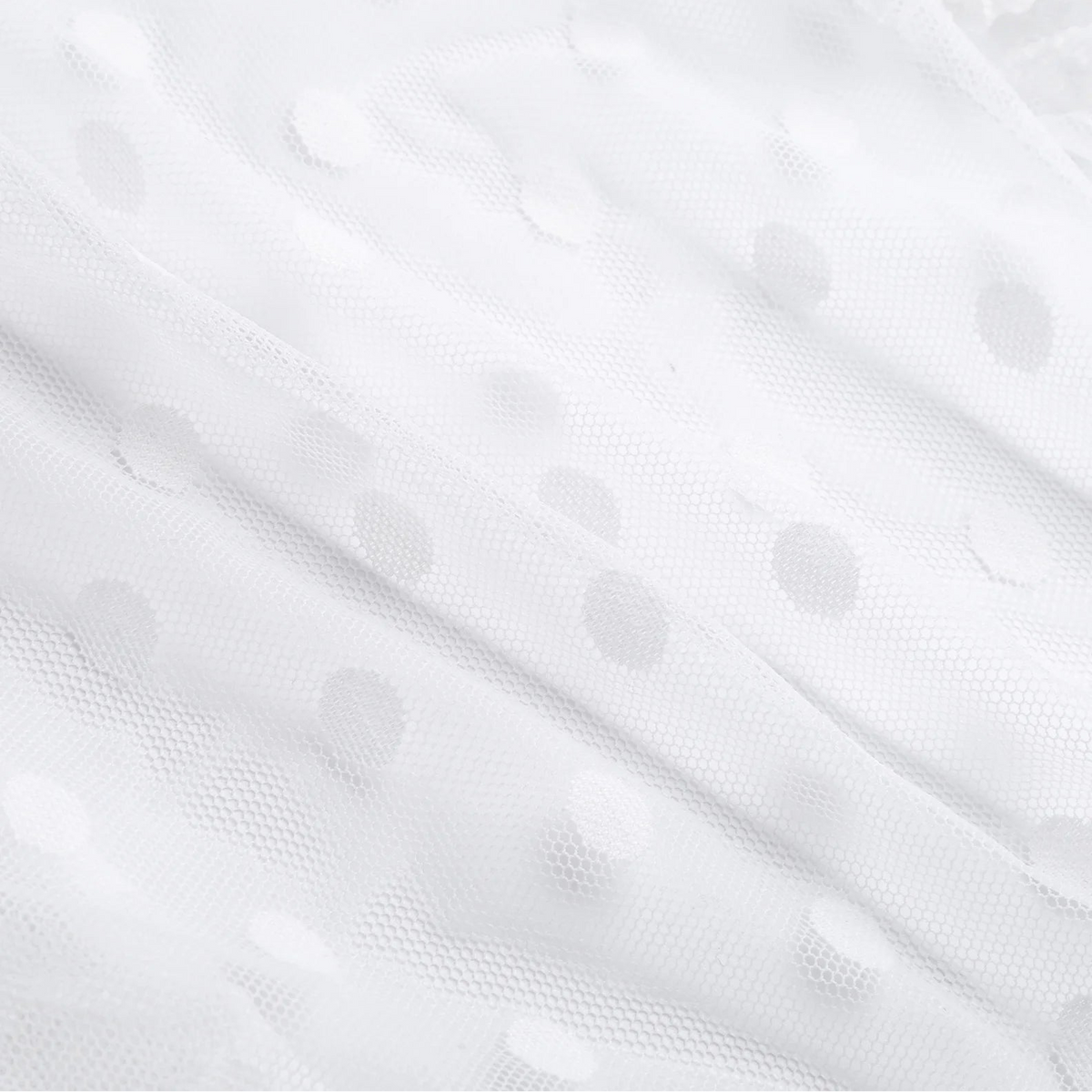 details of white Men’s Private Show Sheer Robe Set – pridevoyageshop.com – gay men’s sexy swim briefs, trunks, board shorts, and bikinis