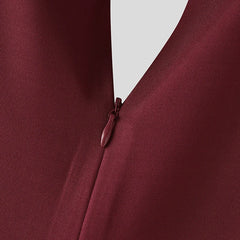 details of wine red Men’s Ace Contrast-Trim Bodysuit – pridevoyageshop.com – gay men’s harness, lingerie and fetish wear