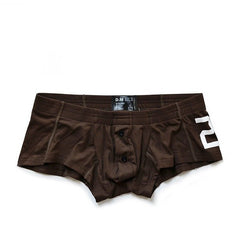 coffee DM Corduroy Boxer Briefs - pridevoyageshop.com - gay men’s underwear and swimwear