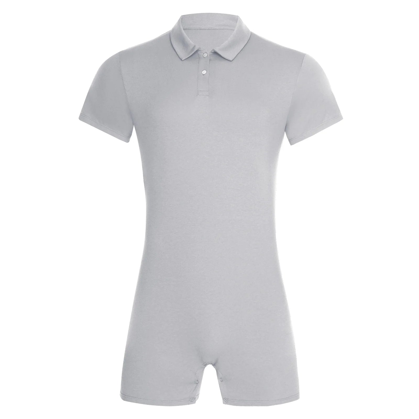 flat lay of Gray Handler Singlet - pridevoyageshop.com - gay men's lingerie, bodywear, fetish wear
