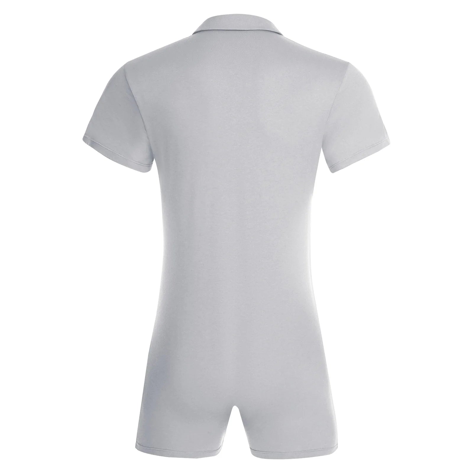 flat lay of Gray Handler Singlet - pridevoyageshop.com - gay men's lingerie, bodywear, fetish wear
